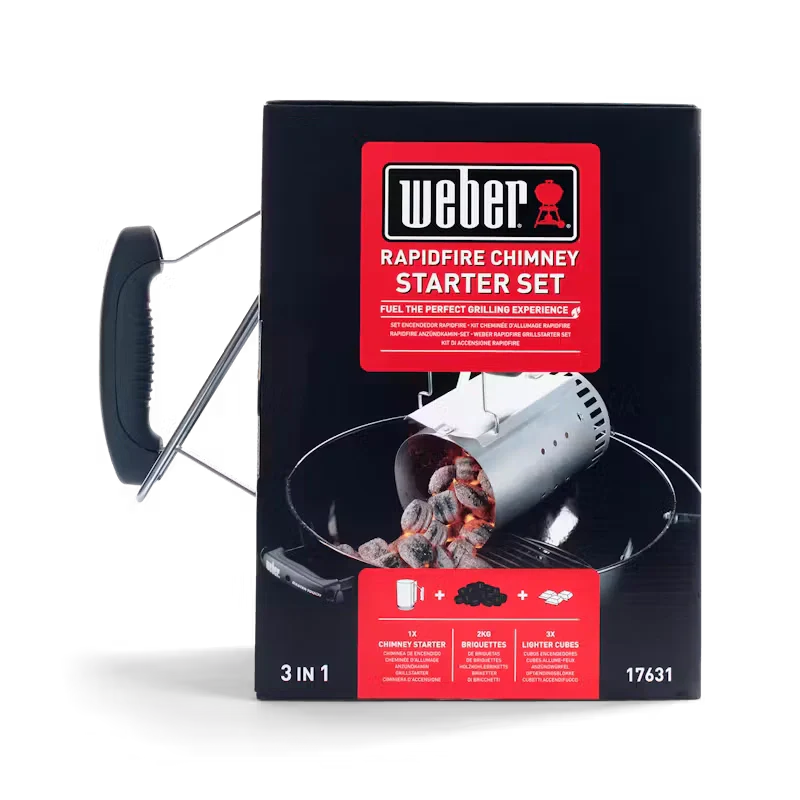 Weber Rapidfire Chimney Starter Set