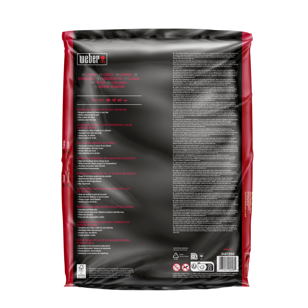 Weber Cherry Pellets 8kg