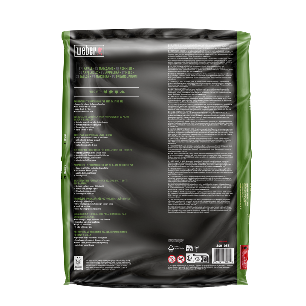 Weber Apple Pellets 8kg