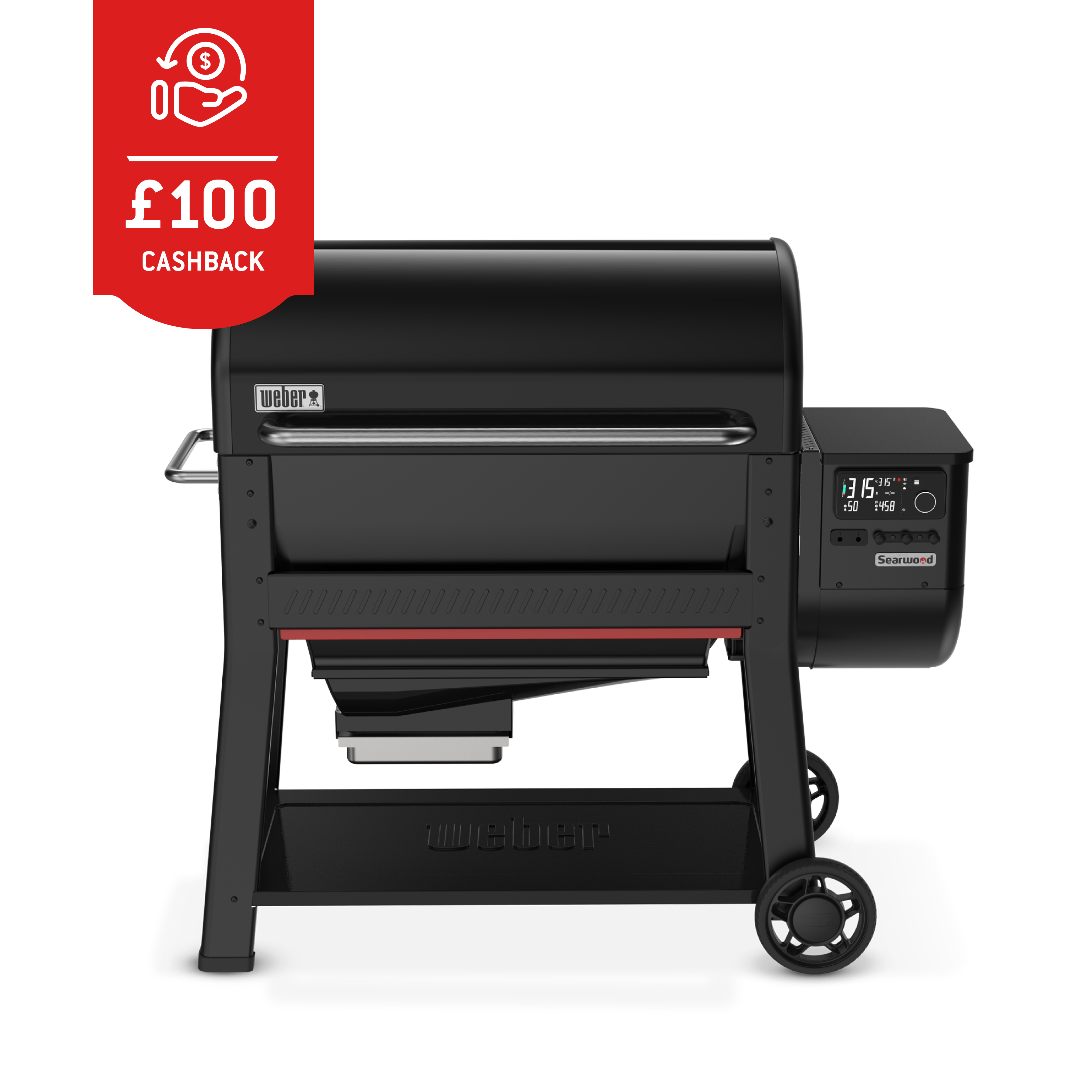 Weber Searwood XL 600 Wood Pellet BBQ Smoker