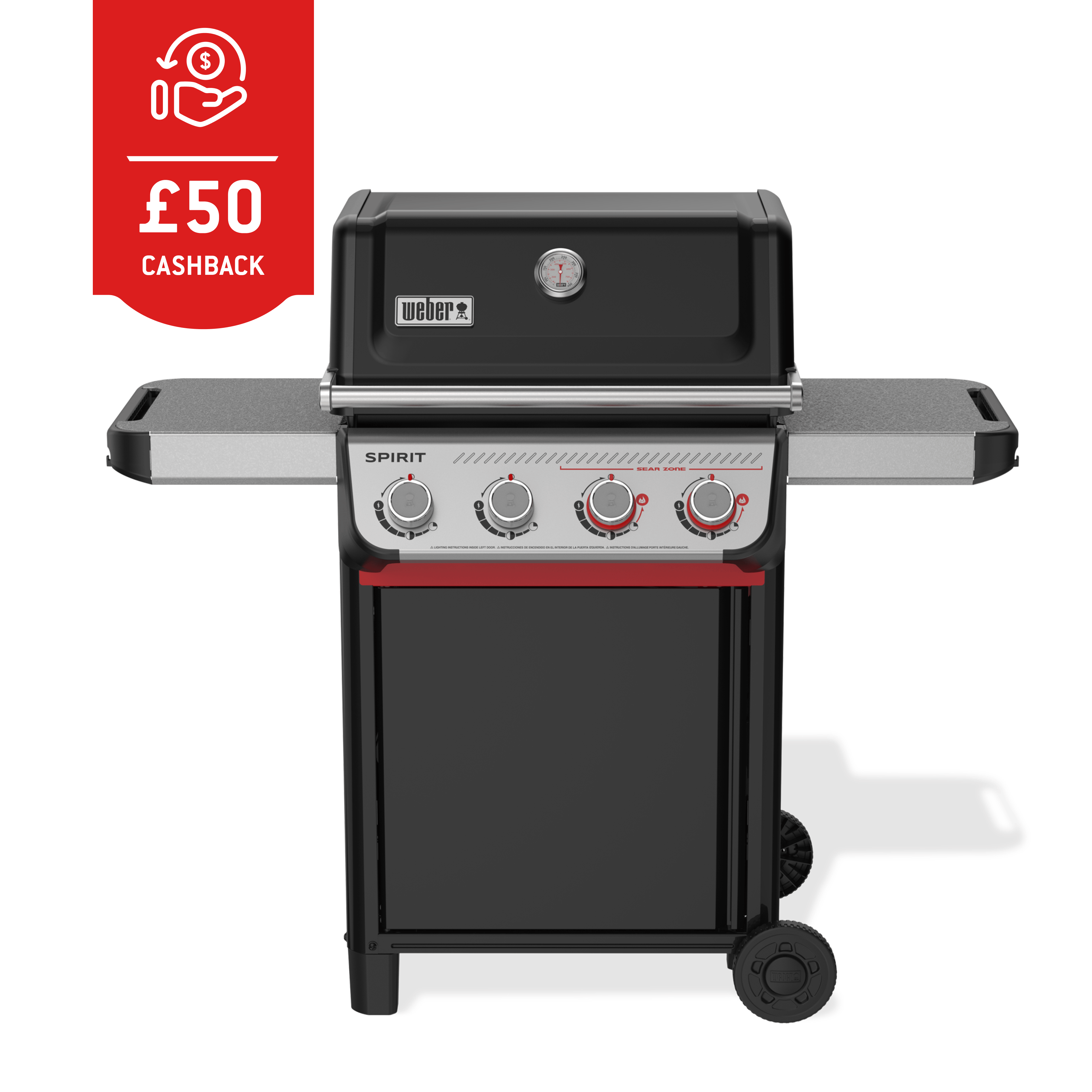 Weber Spirit E-425 Plancha Gas BBQ