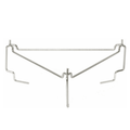 Steel Deflector Rack for Kamado Joe Junior