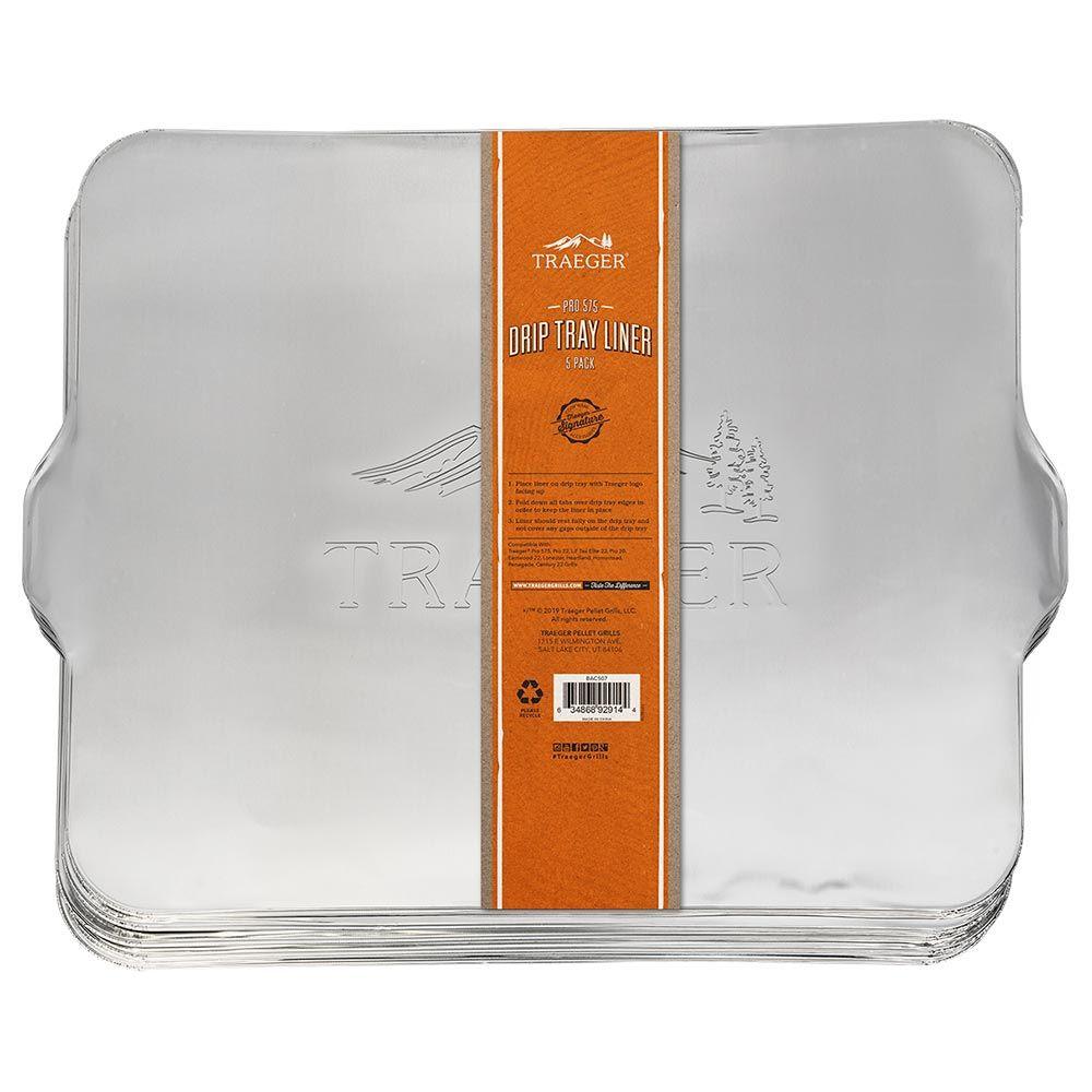 Traeger Pro 575 Series Drip Tray Liner x5