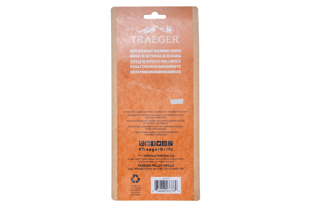 Replacement Brush Head 2pk Traeger